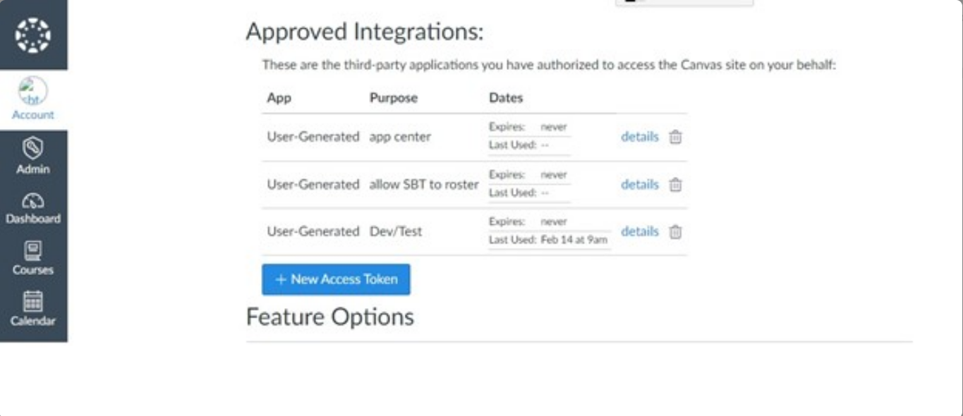 Approved Integrations.